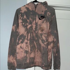 Nike Gray Bleached Hoodie
